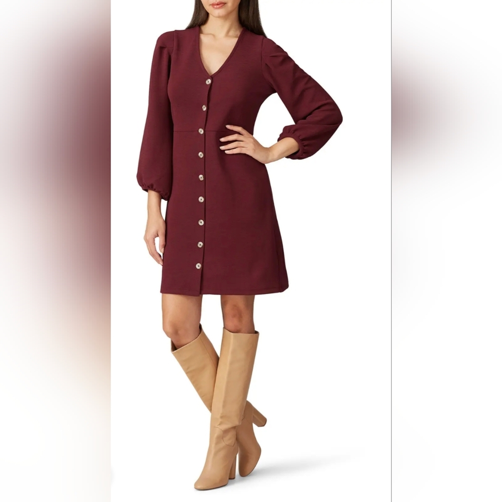 Madewell Texture & Thread Button-Down Dress - image 1